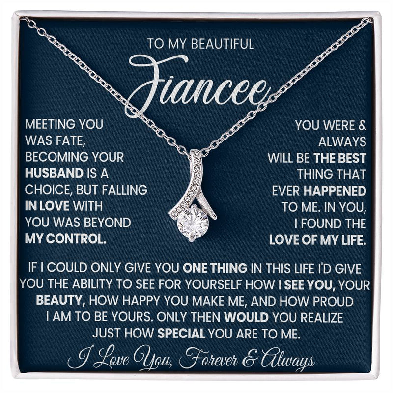 When Beauty and Allure are Captured in a Necklace -  Fiancee