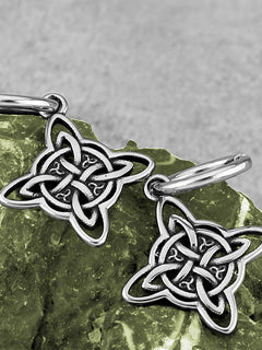 Celtic Knot Earrings Unisex