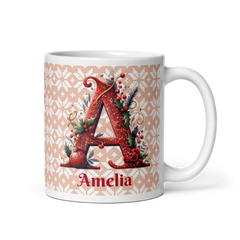 Amelia Fancy Holiday mug