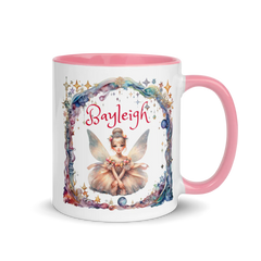 Bayleigh fairy mug with name meaning